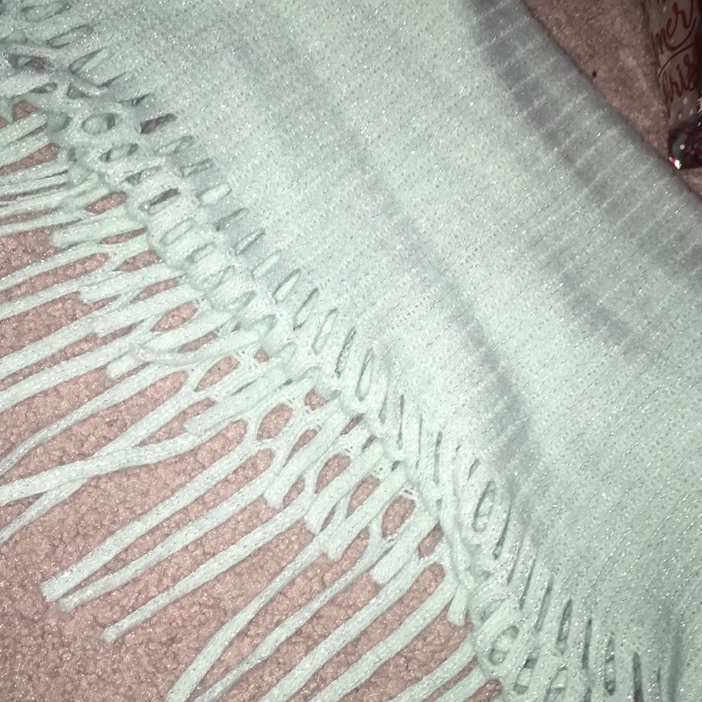 Mint scarf